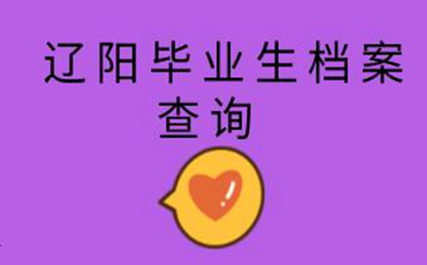辽阳毕业生档案查询系统 请看查询思路！    